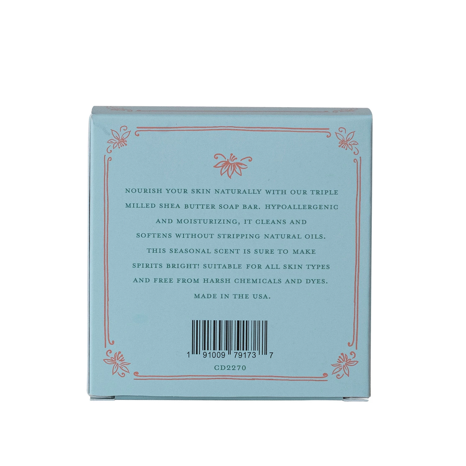 Citrus Grove - Olive Oil & Shea Butter Triple Milled Bar Soap - Mellow Monkey