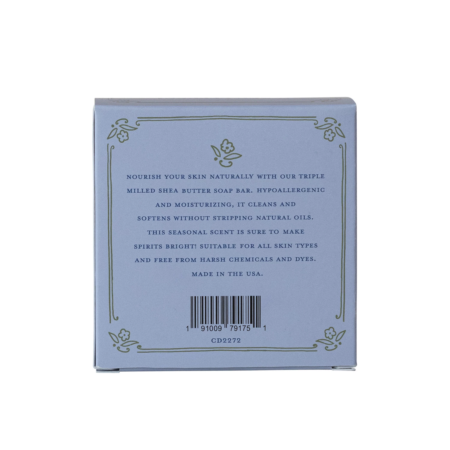 Lemon Verbena Scented Olive Oil & Shea Butter Triple Milled Bar Soap, Made In The U.S.A - Mellow Monkey