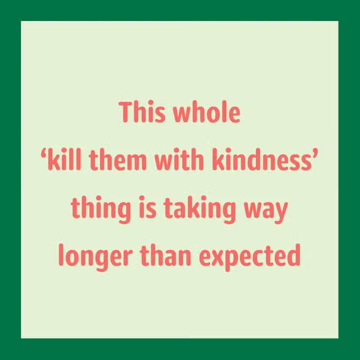 Kill Them with Kindness - Greeting Card - Mellow Monkey