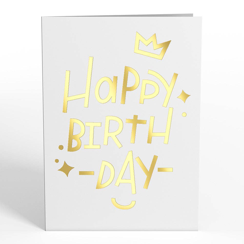 Happy Birthday - Birthday Cake Bear Tinypop Card - Mellow Monkey