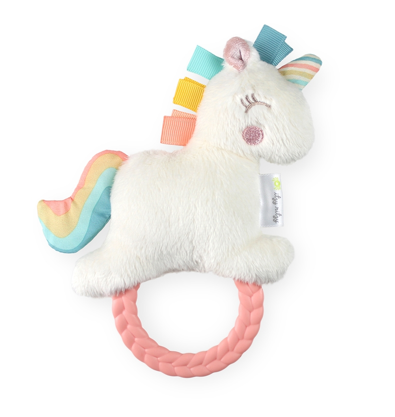 Ritzy Rattle Pal™ with Teether - Unicorn - Mellow Monkey