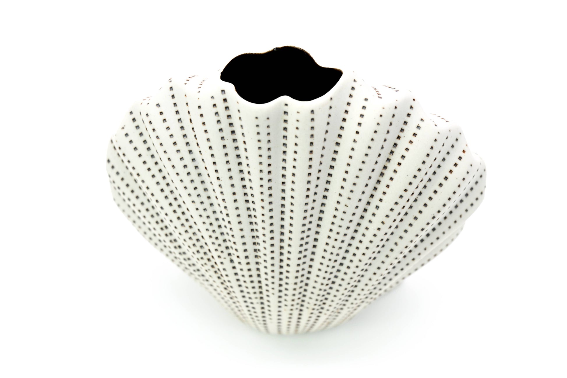 Shell Vase Mini S-Handcrafted Porcelain Bud Vase - Mellow Monkey