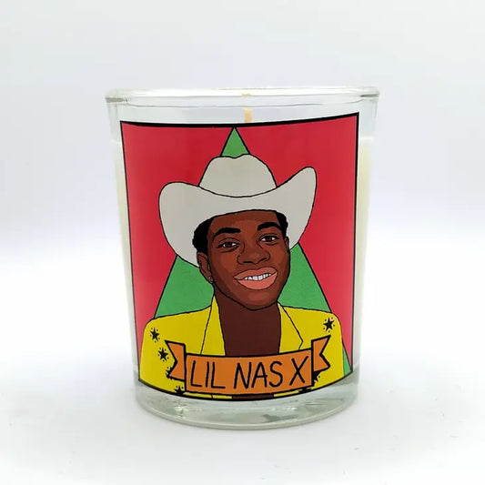 Lil Nas X - Glass Votive Candle - Mellow Monkey