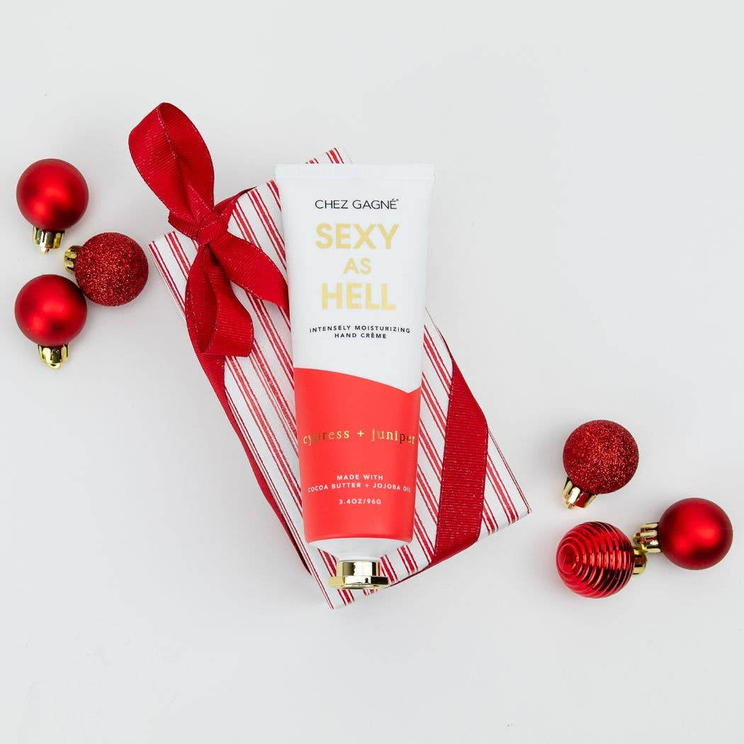 Sexy As Hell - Cypress +Juniper - Vegan Hand Crème - 3.4oz - Mellow Monkey