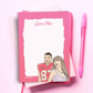 Travis Kelce Taylor Swift Game Plan - 50 Sheet Notepad - 5x7 - Mellow Monkey