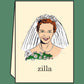 Bridezilla - Greeting Card - Mellow Monkey