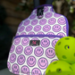 The Happy Purple Pickleball Paddle Cover by Taylor Gray - Mellow Monkey