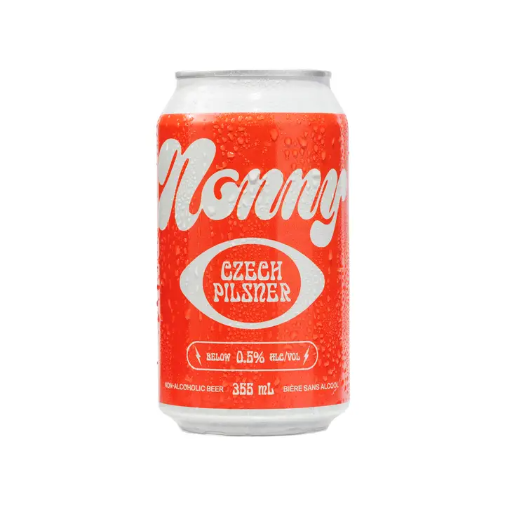 Nonny Czech Pilsner - Non-Alcoholic Beer - 355 mL Can - Mellow Monkey