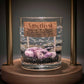 Amethyst Crystal Treasure  - Double Wick Gel Candle - 8-oz - Mellow Monkey