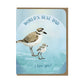 Father's Day Snowy Plovers - Love You Dad - Greeting Card   - Mellow Monkey