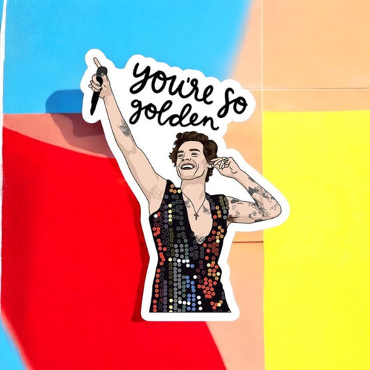 You're So Golden - Harry - Vinyl Decal Sticker