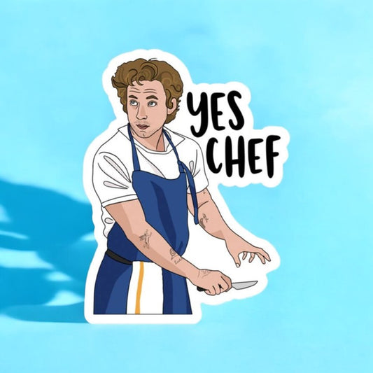 Yes Chef - Vinyl Decal Sticker