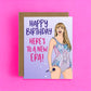 Here's to a New Era - Birthday Greeting Card