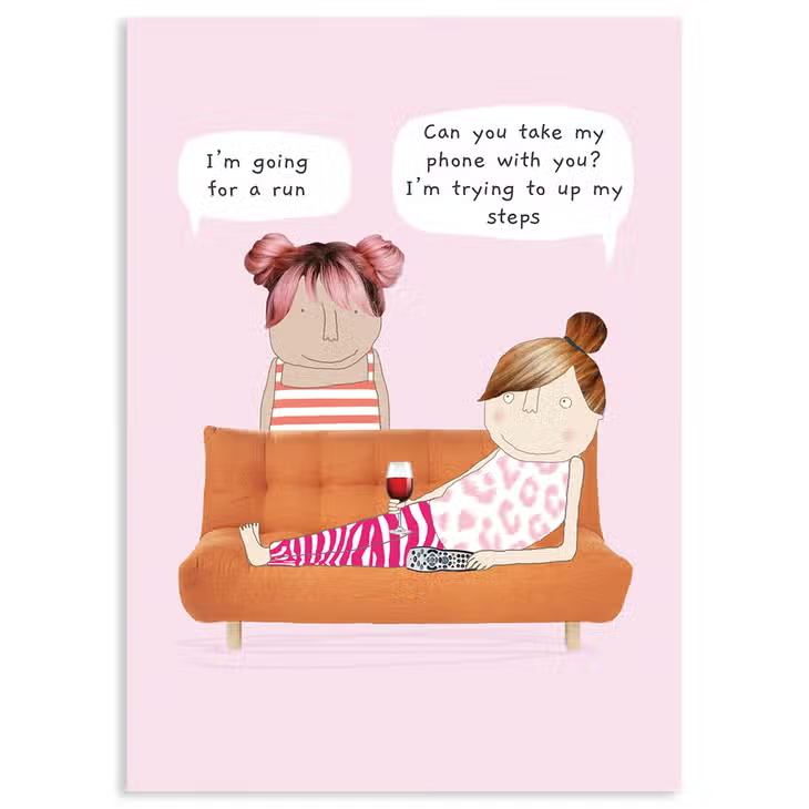 I'm Going For A Run ... - Birthday Greeting Card - Mellow Monkey