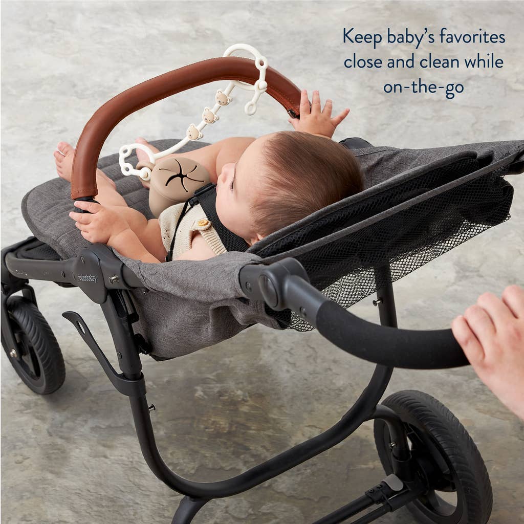 Itzy Strap™ - Toy & Snack Cup Strap - Mellow Monkey