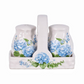 Hydrangea Salt And Pepper Set - 3-piece - Temp-tations - Mellow Monkey