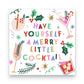 Have Yourself A Merry Little Cocktail Humorous Christmas Cocktail Beverage Napkins - 20 Count