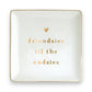 Friendsies To The Endsies - Ceramic Trinket Dish - 4-in