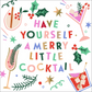 Have Yourself A Merry Little Cocktail Humorous Christmas Cocktail Beverage Napkins - 20 Count