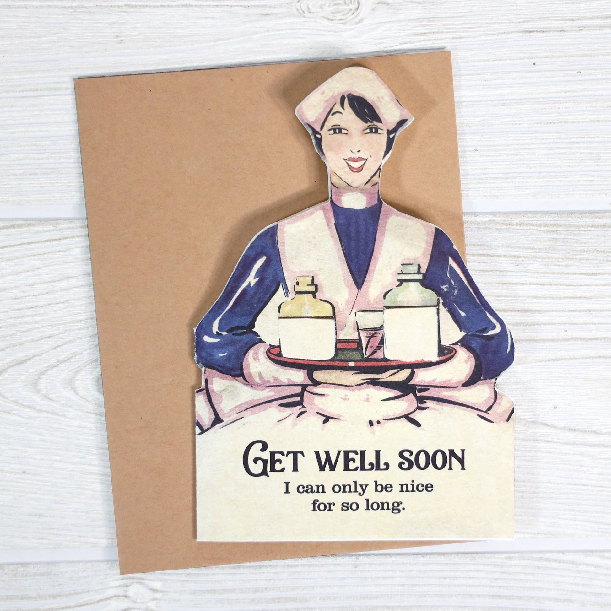 Get Well Soon - Greeting Card - Mellow Monkey