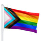 Daniel Quasar Nylon Pride Flag 5-ft x 3-ft
