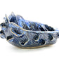 Giant Clam Ceramic Vase with Blue Effect - 9.5 x 8.9 x 4.6-in - Mellow Monkey