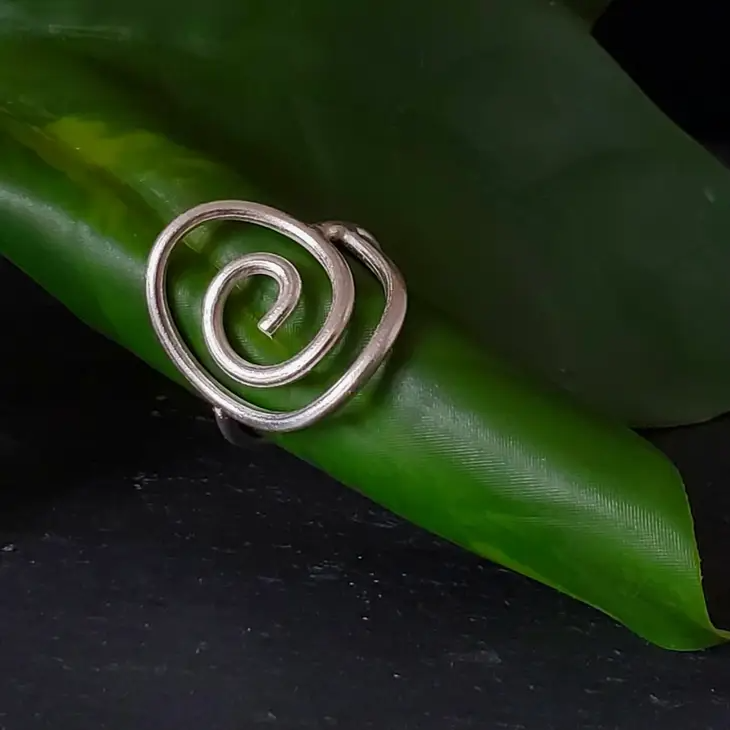 Sterling Silver Coil Ring - Mellow Monkey