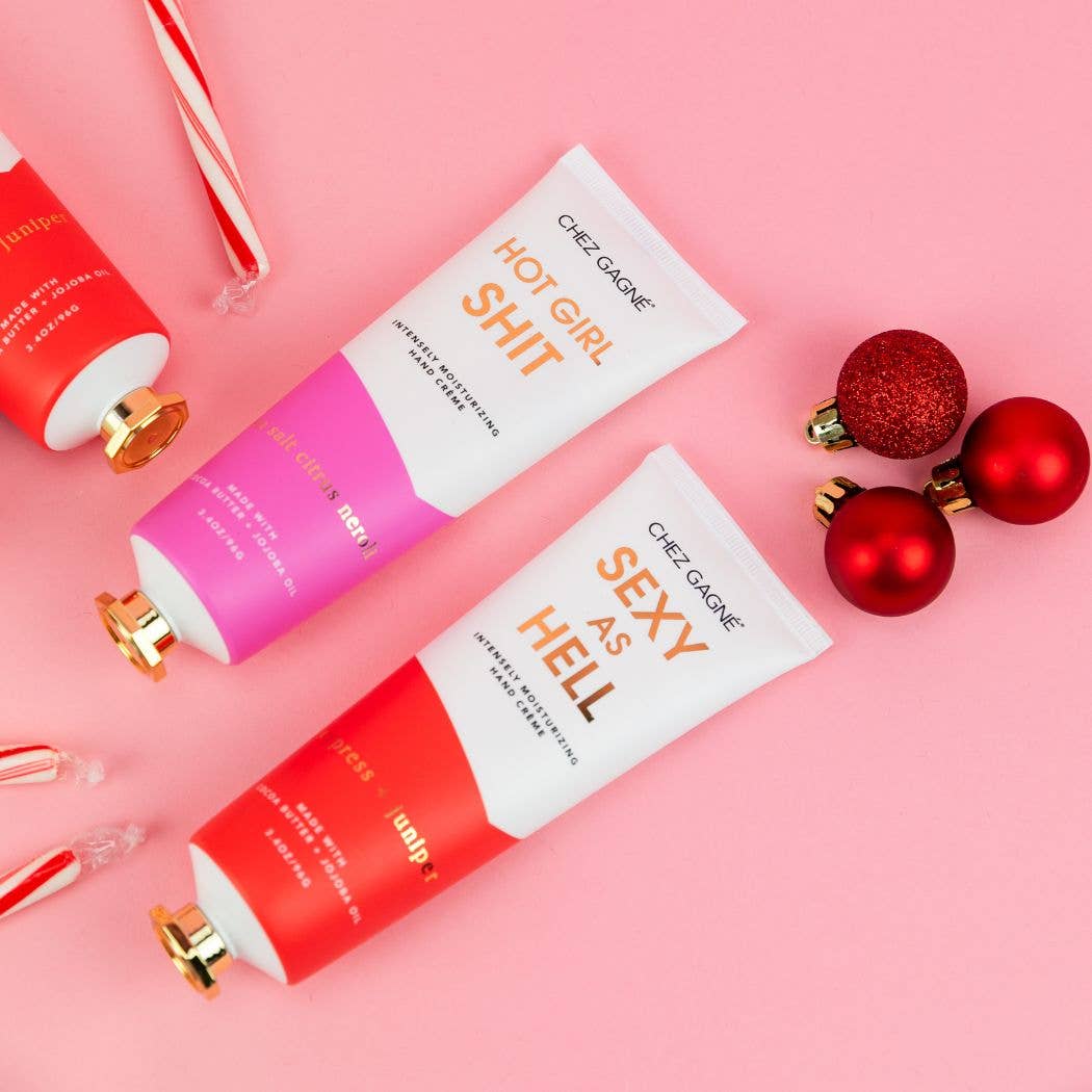 Hot Girl Shit - Sea Salt Citrus + Neroli - Vegan Hand Crème - 3.4oz - Mellow Monkey