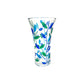 Aqua Tree of Life Vase - Venetian Glass - 12-in - Mellow Monkey