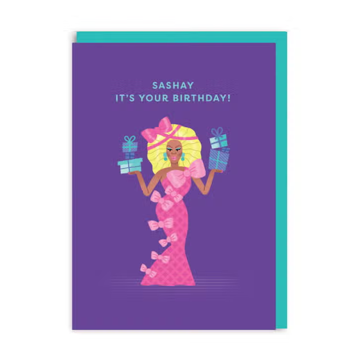 Sashay It's Your Birthday - Birthday Greeting Card - Mellow Monkey