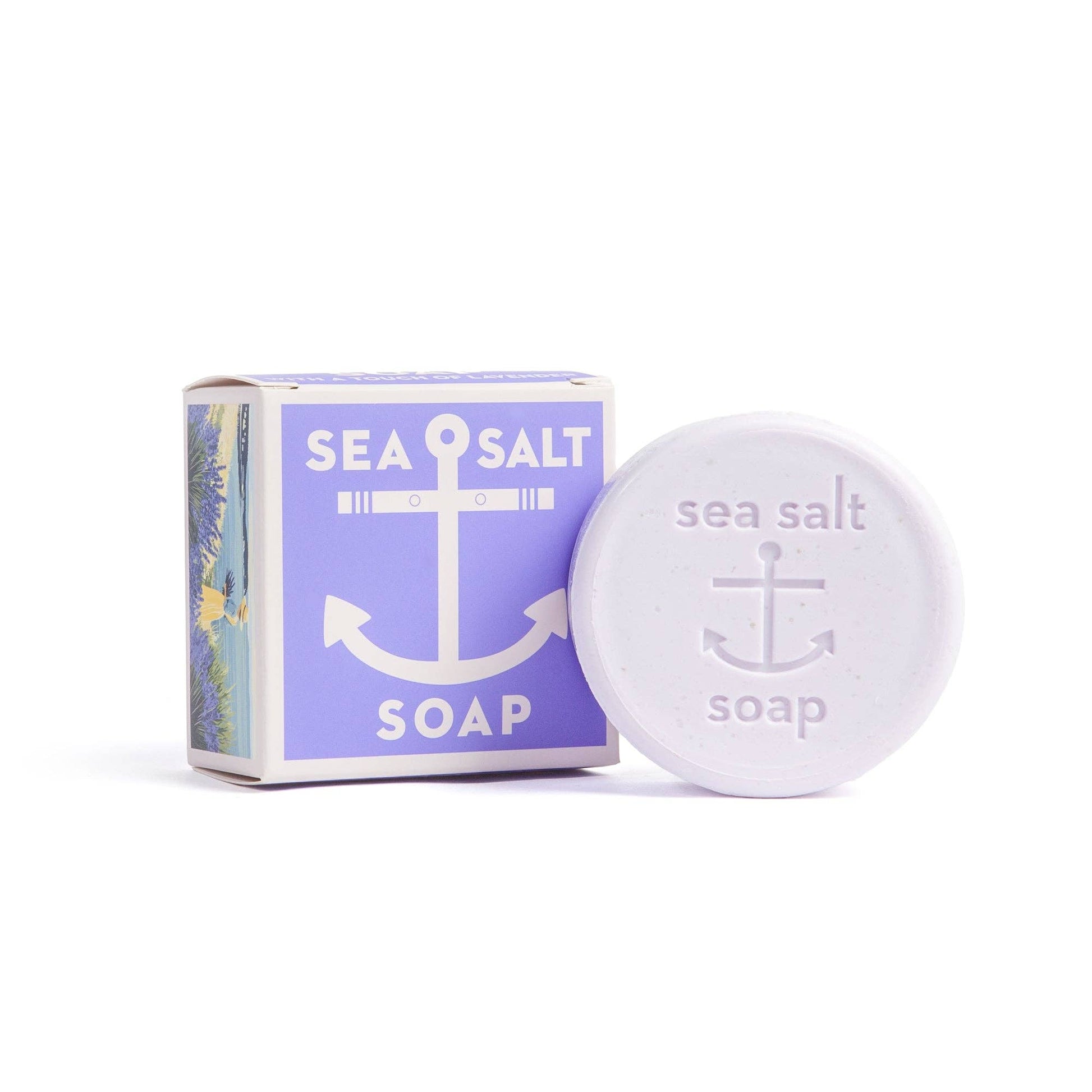 Sea Salt Lavender Bar Soap – 4.3-oz. - Mellow Monkey