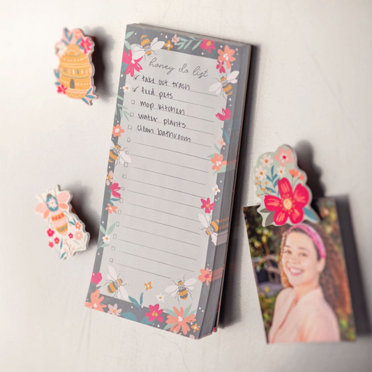 Bee - Long Magnetic Notepad