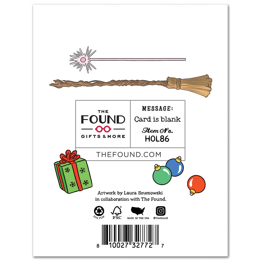 Have a Wicked Holiday Christmas Card - Mellow Monkey