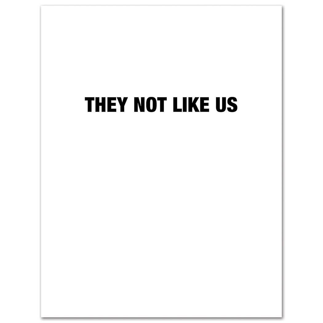 Not Like Us Birthday Card - Mellow Monkey