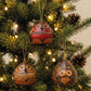 Mini Owl Gourd Ornament - 2-in