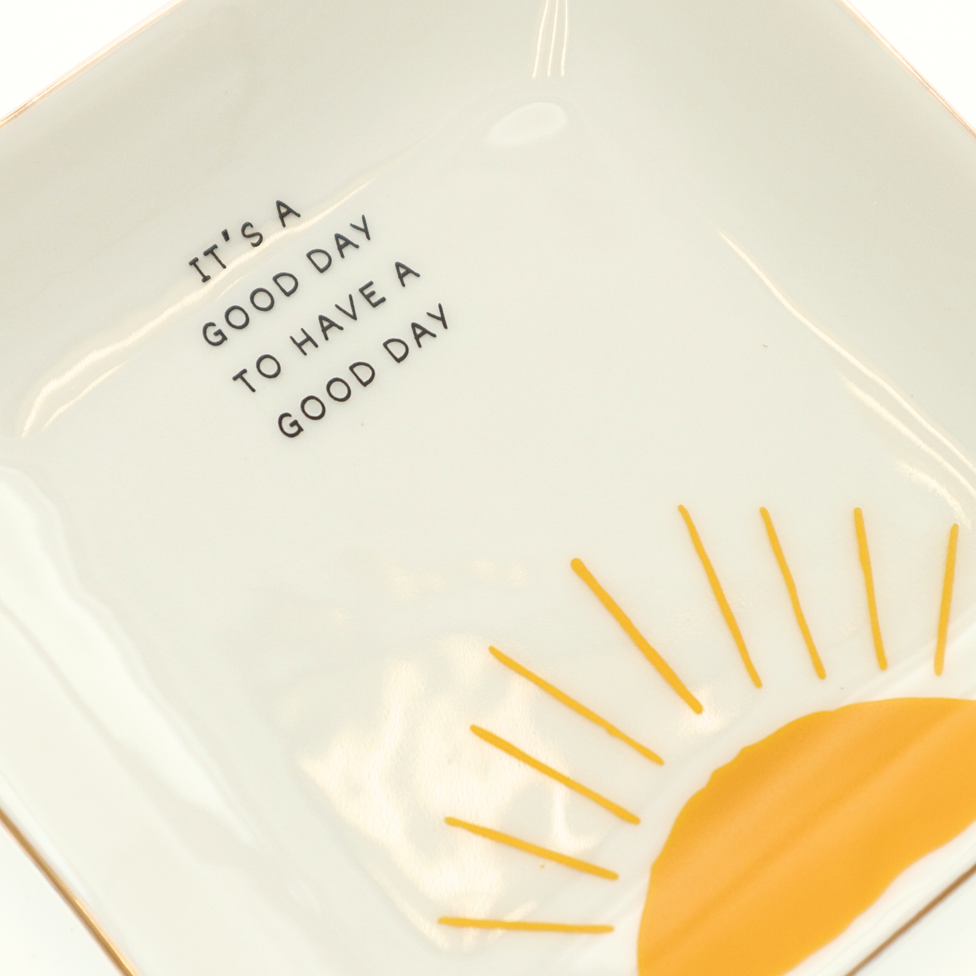 It's A Good Day - Square Trinket Tray - Mellow Monkey
