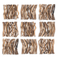 Abstract Driftwood Wall Tile - 12-in - Mellow Monkey