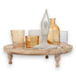 Footed Tray with 5 Tealight Holders, Vase & Yoga Figure - Set of 8 - Mellow Monkey
