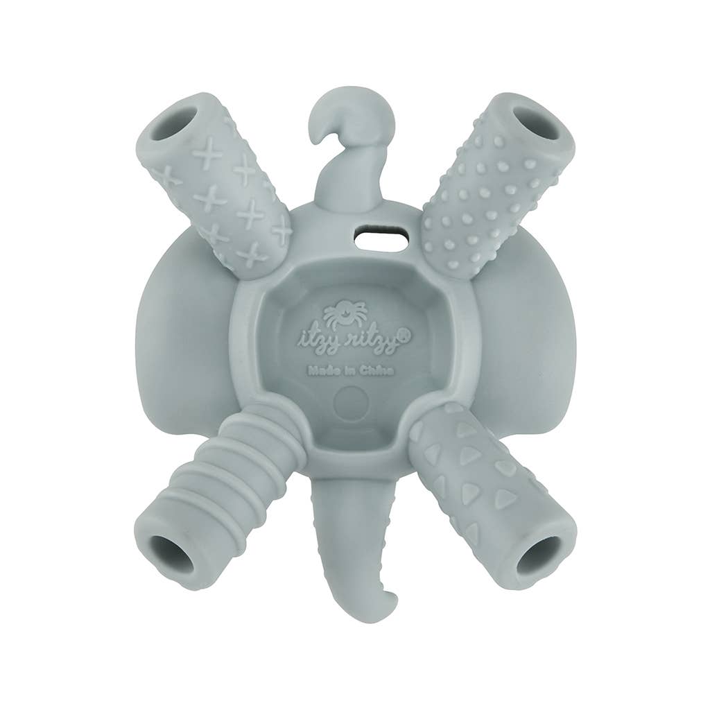 Ritzy Teether™ Baby Molar Teether: Elephant - Mellow Monkey
