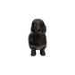 Antiqued Resin and Metal Dog Paper Towel Holder - Mellow Monkey