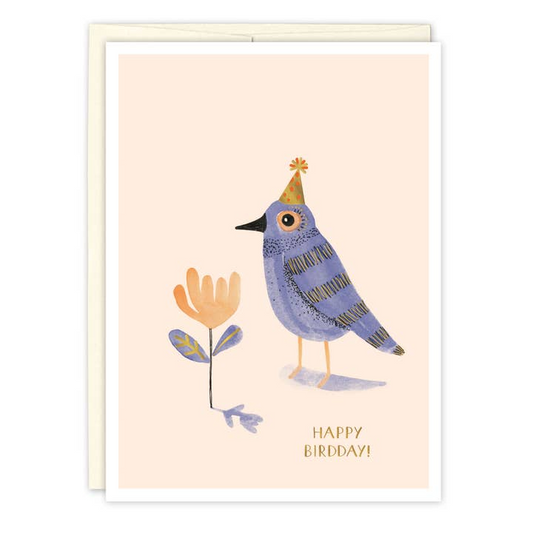 Happy Bird Day Birthday Greeting Card - Mellow Monkey