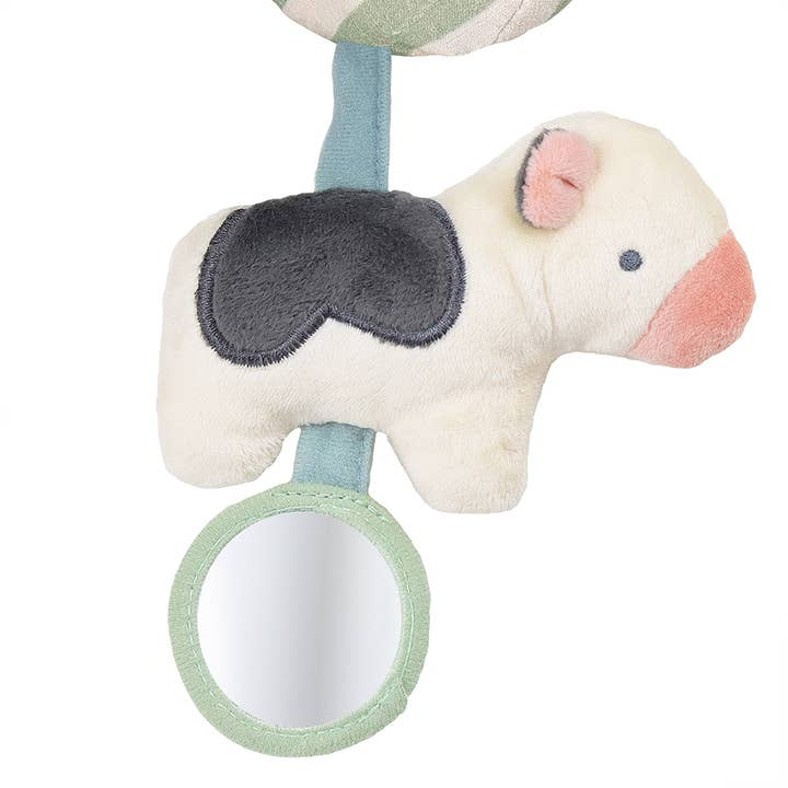 Bitzy Busy Ring™ Teething Activity Toy - Farm - Mellow Monkey