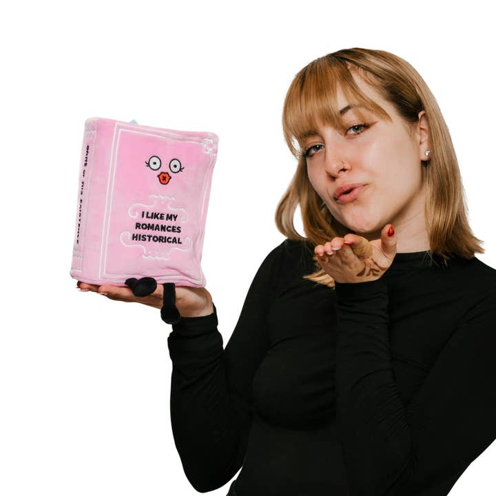 Plush Book - I Like My Romances Historical - Mellow Monkey