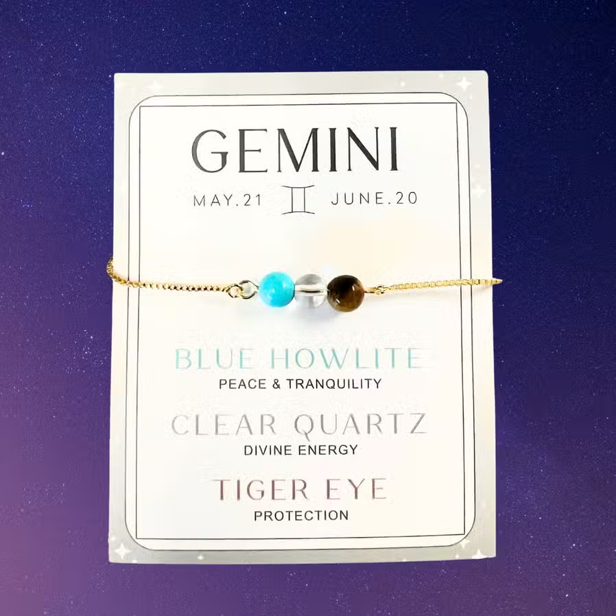 Zodiac Adjustable Chain Bracelet - Mellow Monkey