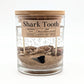Shark Tooth Fossil Treasure - Double Wick Gel Candle - 8-oz - Mellow Monkey