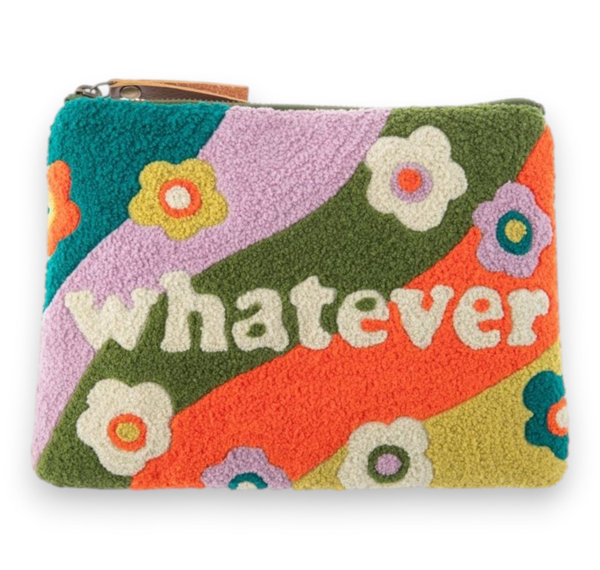 Whatever - Embroidered Carry All - Mellow Monkey