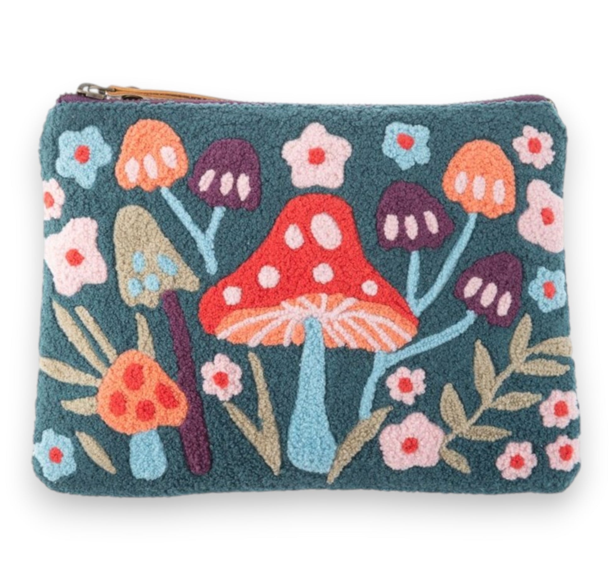 Mushroom - Embroidered Carry All - Mellow Monkey