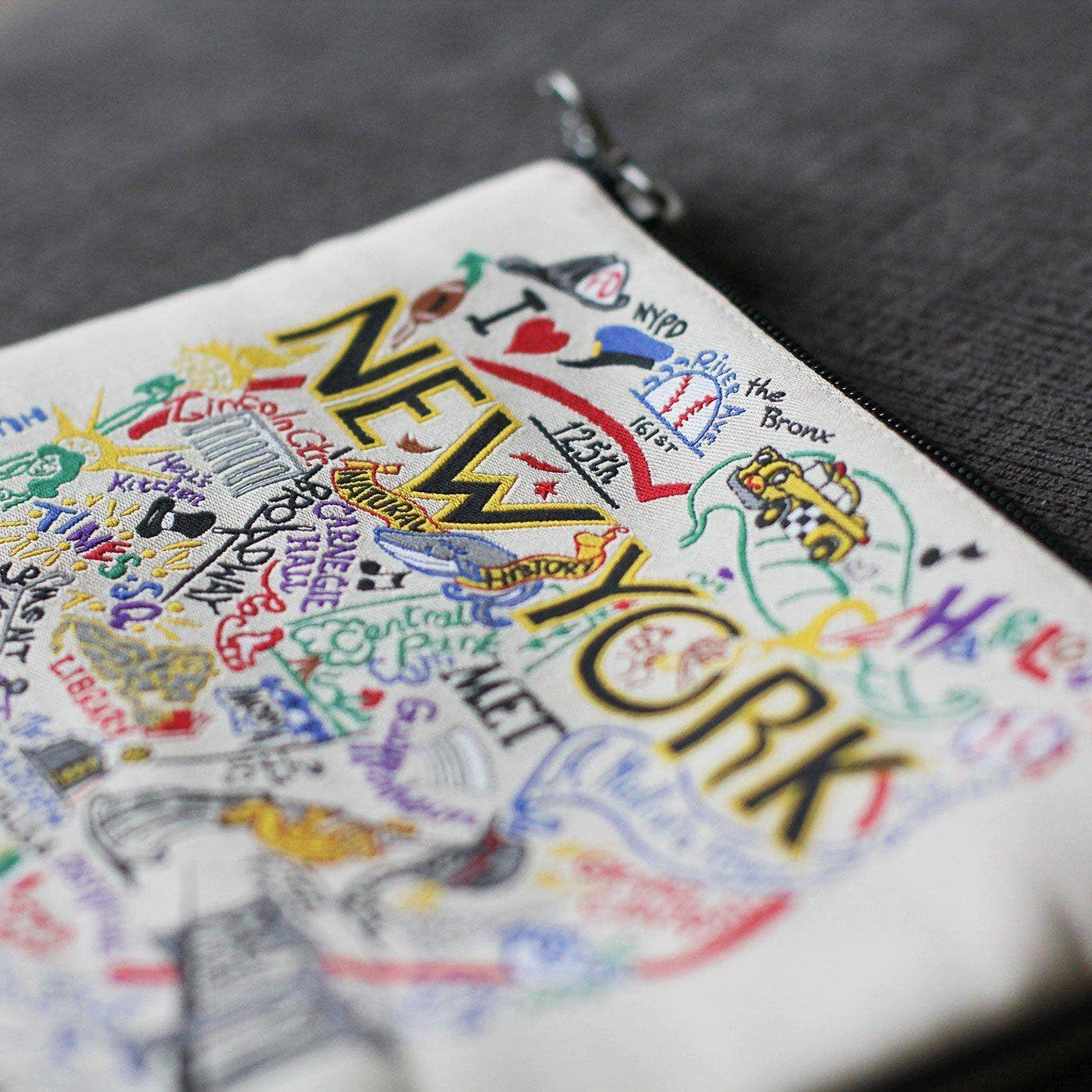 New York City Zip Pouch - Mellow Monkey