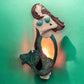 Capiz Shell Mermaid Night Light - Mellow Monkey