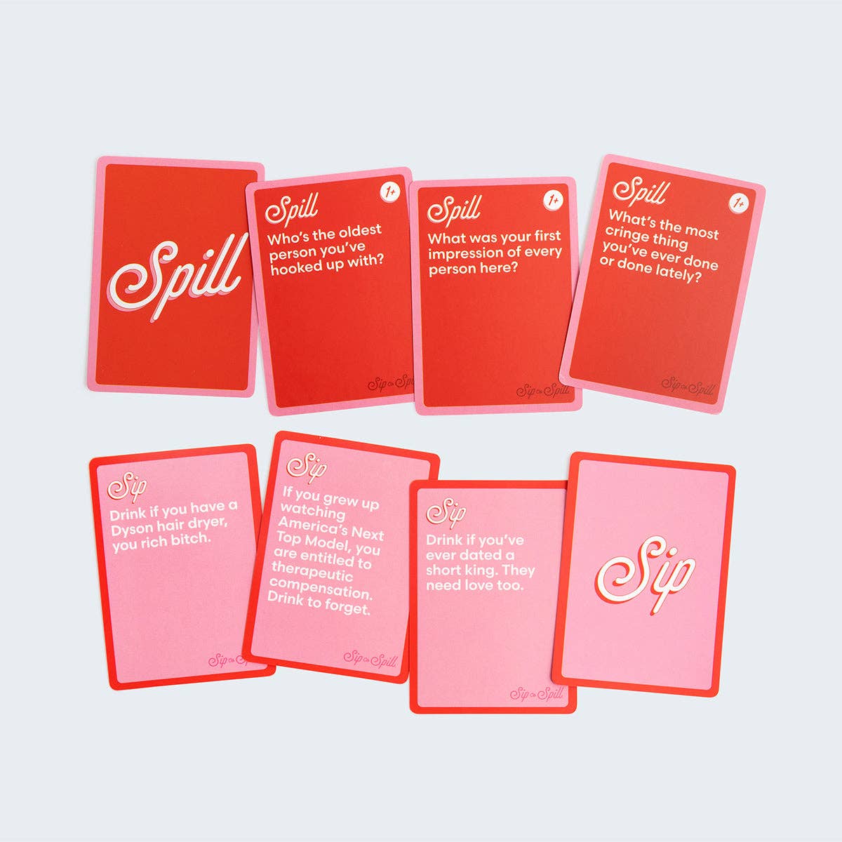 Sip or Spill — The Girl's Night Drinking Card Game - Mellow Monkey